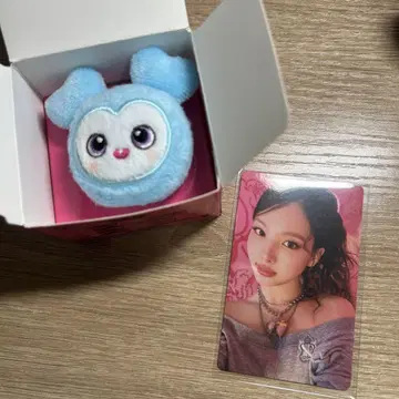 TWICE 나연 봉제 인형 반지 1만 엔 혜택 트레이딩 카드