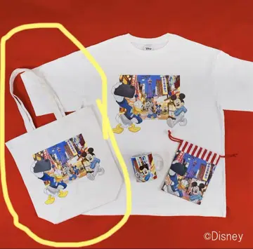 새상품 Disney THE MARKET 2025 오사카 한정판 토트백
