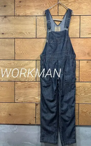 WORKMAN 필드코어 데님 오버롤