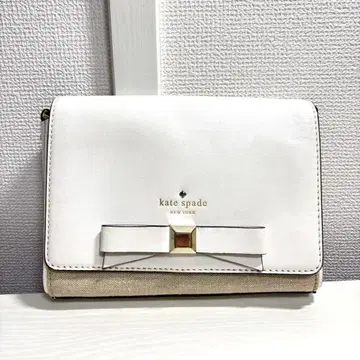 kate spade 숄더백 화이트/베이지