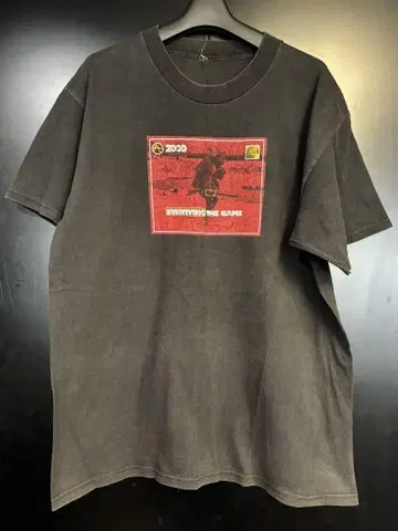 초레어 90'S 영화 서바이빙 게임 티셔츠 빈티지 사이즈 L