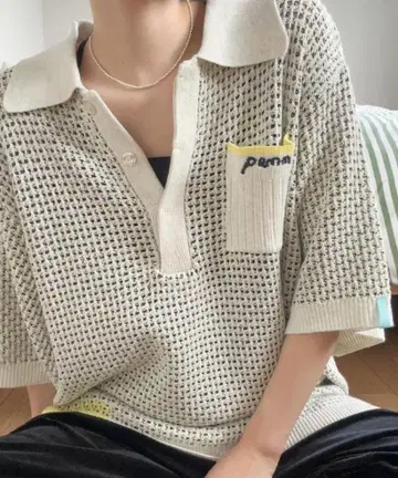 새상품급 PAMM 반팔 피케 셔츠