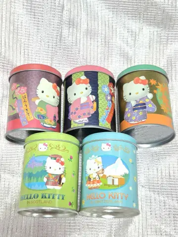 새상품 헬로키티 스위스 스코틀랜드 캔 HELLO KITTY 키티