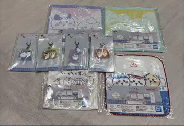 치이카와(먼작귀) 제일복권 F상 러버 참, H상 타월, 복조리 묶음 판매