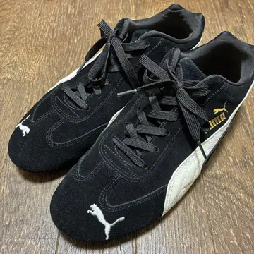 오늘만 가격 인하 스피도캣 PUMA 스웨이드 스니커즈 블랙/화이트