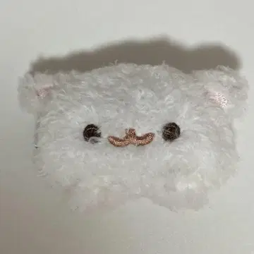 포메라니안 모찌 시라타마 헤어 클립 가챠 복슬복슬 헤어 클립