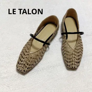 새상품급 2025 탈론 스퀘어 크로셰 스트랩 플랫 일본제