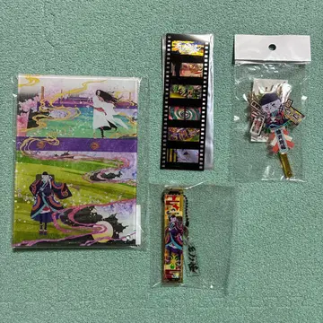 극장판 모노노괴 히네즈미 카라카사 곰손 키링 미니 아크릴 아트 굿즈 세트