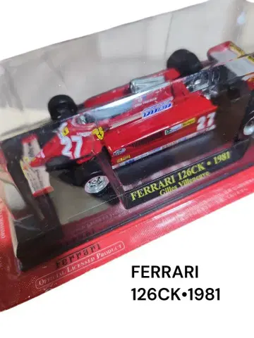 Ferrari 126CK 1981 미니카