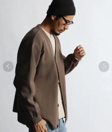 더 더퍼 오브 세인트 조지 가디건 브라운 계열 M
