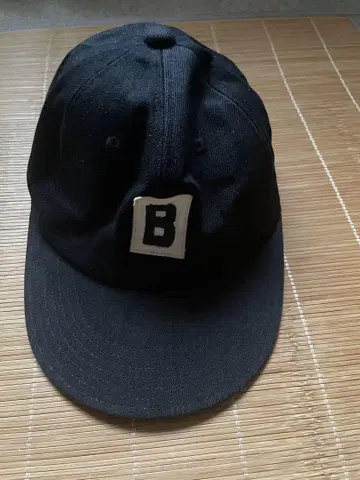 BLUEBLUE 야구 모자 블랙