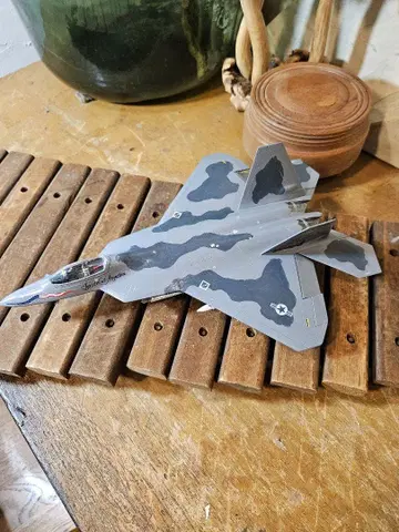 미국 공군 F-22 랩터 전투기 비행기 모형 프라모델