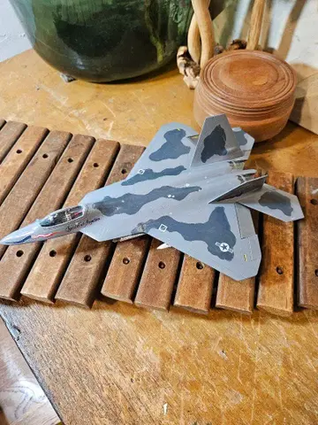 미국 공군 F-22 랩터 전투기 비행기 모형 프라모델