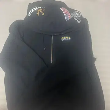 XLARGE 블랙 후드티 L 사이즈