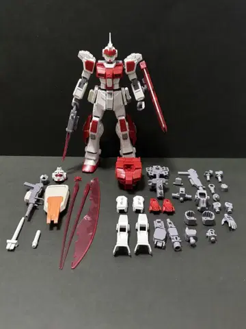 [ 조립 ] 1/144 HG 레드 라이더 + 여분 부품