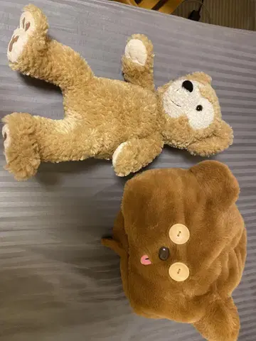 더피 봉제 인형 브라운