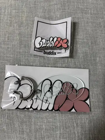 buddix 묶음 판매 핑 배지, 아크릴 키링