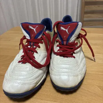 Puma 축구화 화이트/네이비/레드 27.5cm