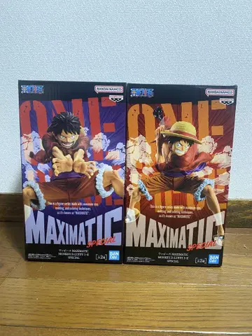 원피스 MAXIMATIC SPECIAL 몽키 D 루피 2체 세트