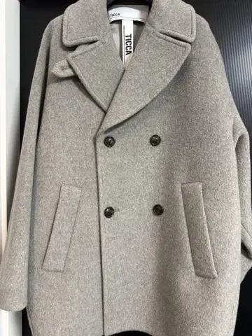 TICCA 그레이 피 코트