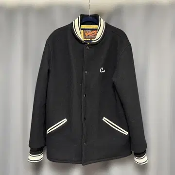 Calee 블랙 바시티 자켓