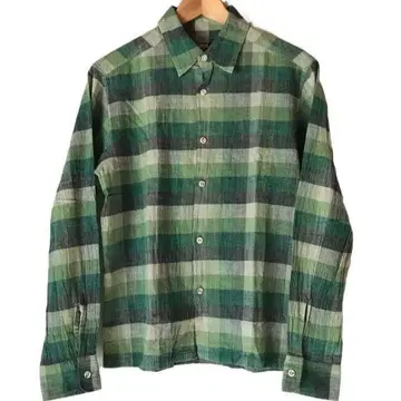 COTTON RAYON BORDERLINE SHIRT