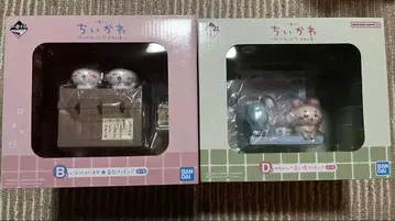 치이카와 (먼작귀) 제일복권 B상 D상 피규어 세트