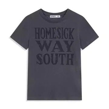 HOMESICK WAY SOUTH 셔츠 그레이
