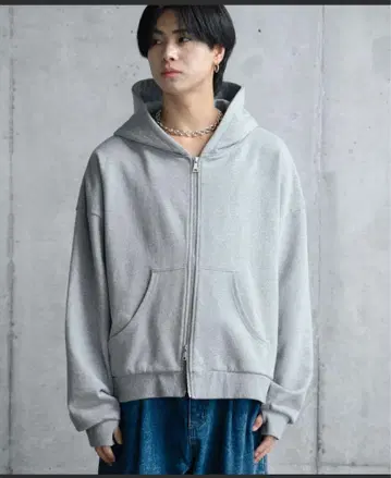 SINSS 더블 지퍼 후디