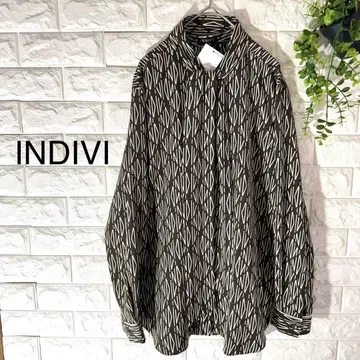 새상품 INDIVI 보타이 블라우스 인디비 2way 밴드 카라 블라우스
