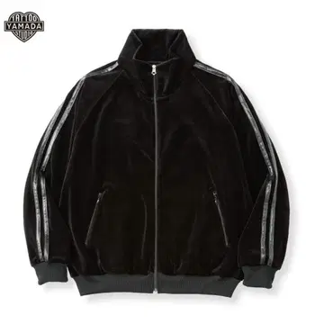 CALEE TSY VELOUR TRACK JACKET 트랙 자켓