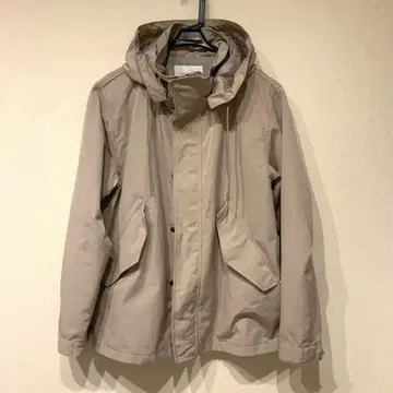 UNITED ARROWS 베이지 마운틴 후드티 M