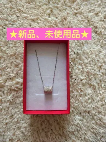 새상품, 미사용품 플라티나 다이아몬드 목걸이 일본 국내 생산품 가격 인하