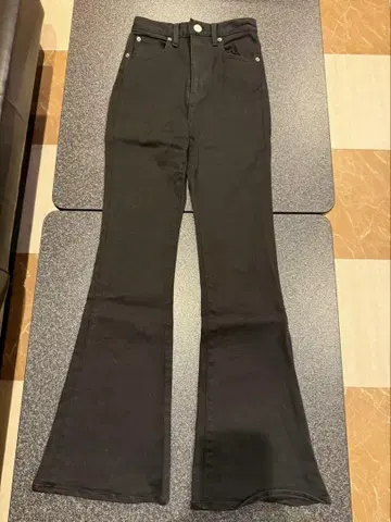 MOUSSY 블랙 부츠컷 데님