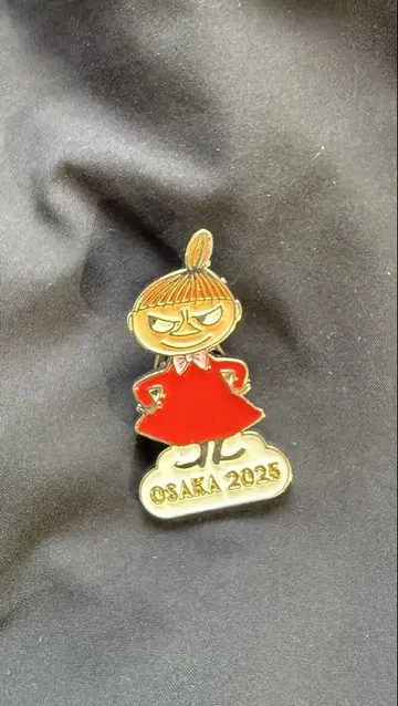 박람회 미이 무민 OSAKA 2025 핀 배지