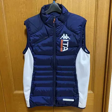 Kappa 네이비 다운 베스트 L 사이즈