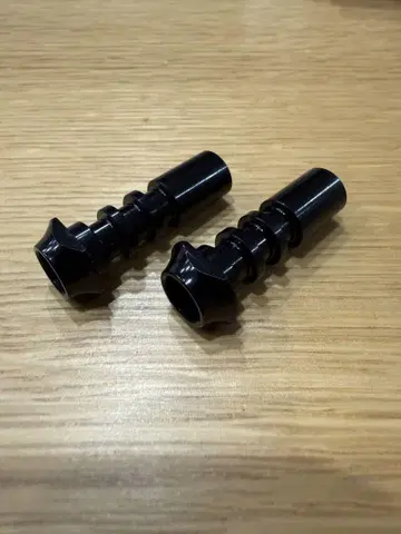 DRT 바리얼 경량 스페이서 샤프트 블랙 2개 세트