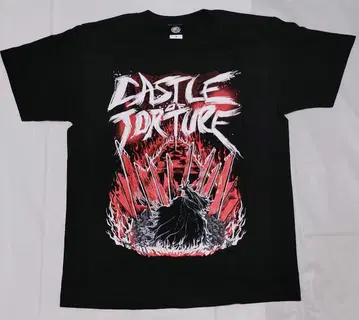 사인 색지 있음 EVIL CASTLE OF TORTURE 셔츠 M 사이즈