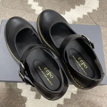 cepo 블랙 스트랩 로퍼