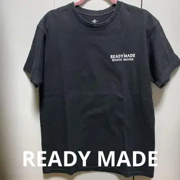 READYMADE Seventh Heaven 블랙 티셔츠