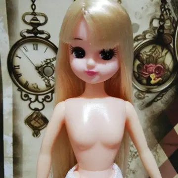리카짱 플라티나 롱 헤어 프린세스 본체만 (미사용 새상품)