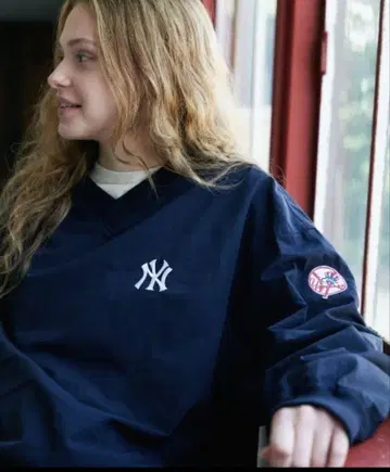 New York 양키스 [ FANATICS ] 별주 나일론 풀오버