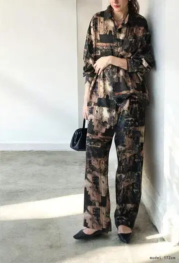 안티카 새상품 빈티지 패턴 셔츠 빈티지 패턴 팬츠