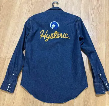 Hysteric 데님 긴팔 셔츠