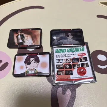 WIND BREAKER 소방준비 베스트 샷 캔뱃지 3종 세트