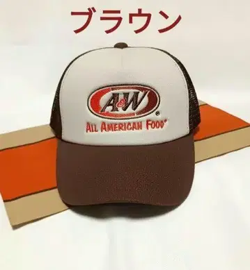 A&W 트래커캡 야구 모자 메쉬 캡