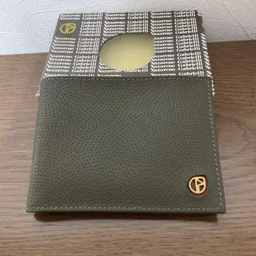 미사용 새상품 나자린 가브리엘 접이식 지갑 올리브 그린