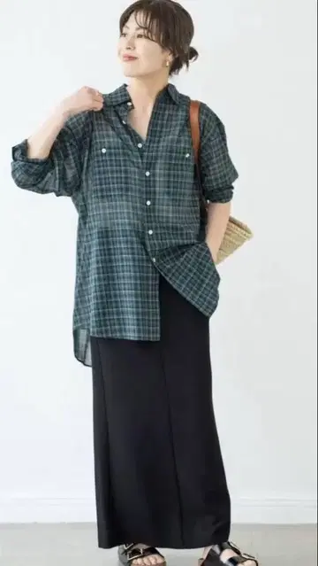 컨디션 최상 Spick and Span 이지 I 라인 스커트