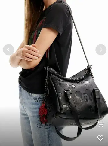 Desigual 미키 3WAY 백 주름 참