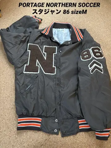 PORTAGE NORTHERN SOCCER 바시티 자켓 86 sizeM